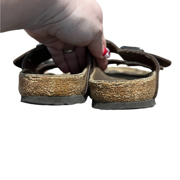 Birkenstock Brown Strap Sandals Size 37 or US 6 - Picture 2 of 4